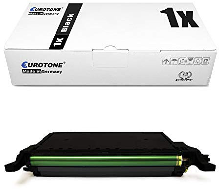Eurotone Laser Toner Cartridge Black kompatibel für Samsung CLP-620 ND NDK + CLP-670 N ND NDK NK + CLX 6220 6250 FX Premium Altenative Schwarz XL