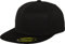 Flexfit Unisex - Erwachsene Premium 210 Fitted Mütze, Schwarz, S-M EU