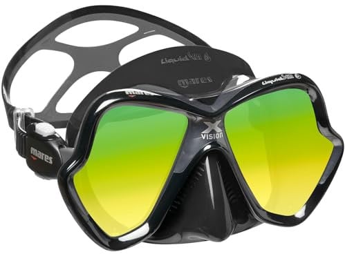 Mares Mask X-Vision Ultra LS Taucherbrille Grau Schwarz, Größe BX GOGRKGRK, Size