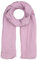 Cashmere Dreams Seiden-Tuch im Uni Design - Hochwertiger Schal für Damen Mädchen - Halstuch - Umschlagstuch - Loop - weicher Schlauchschal für Sommer Herbst und Winter Zwillingsherz - altrosa