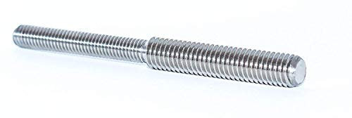 1 Stück Gewindeadapter Gewindereduktion M8 auf M10 x 50mm aus Stahl 8.8