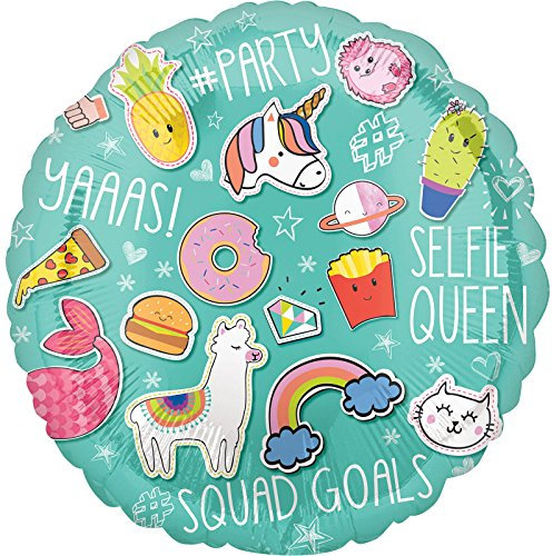 amscan Folienballons für Selfie-Feier, 1 Stück