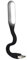 ISO TRADE 3184 Lampe de Lecture Flexible USB en Silicone pour Tablette PC