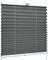 SchattenFreude Klemmfix-Plissee für Fenster | Mit Klemm-Haltern | Ohne Bohren | Anthrazit, Breite: 55cm x Höhe: 150cm