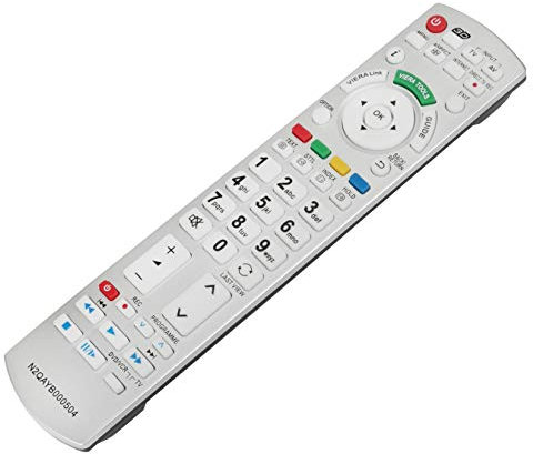 VINABTY N2QAYB000504 Ersatz Fernbedienung Passend für Panasonic LCD TV TXL42ES31 TX-L32ES31 TX-L37ES31 TX-L42ES31