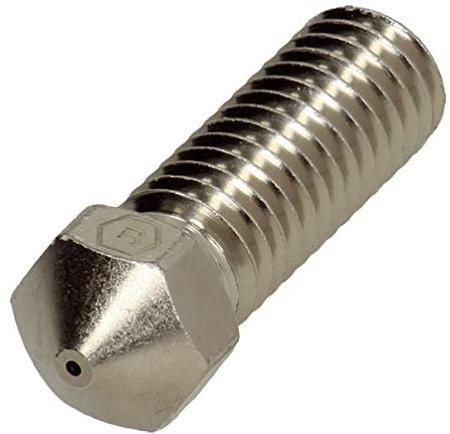 BROZZL Volcano 1,75 mm Düse Plated Copper 1,2mm Durchmesser für E3D Volcano Hotend und Artillery Sidewinder X1