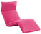vidaXL Chaise Longue Pliable Transat de Jardin Bain de Soleil de Patio Chaise Longue de Plage Transat de Camping Extérieur Tissu Oxford Rose