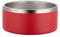 Gteller Doppelwandiger Hundenapf aus Edelstahl, BPA-frei, rutschfest, Katzenfutter und Wassernapf mit Gummiunterseite, 907 ml, Rot
