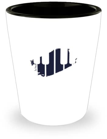 Shot Glass Party Funny Piano Music Lover