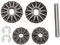 Alomejor Diff Kegelradsatz Stahl RC Differential Kegelritzel Differential Kegelrad für ZD Racing 10 7173 1 10 RC Auto