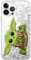 ERT GROUP mobile phone case for Apple Iphone 11 PRO MAX original and officially Licensed Star Wars pattern Baby Yoda 014 optimally adapted to the mobile phone, with glitter overflow effect
