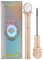 Embossed housing Mascara, Lunghezza naturale impermeabile per ciglia cosmetiche con effetto ispessente senza grumi 4d Silk Fiber per Vibely Mascarawith con specchio da trucco（1 pezzo）