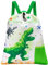 WAWSAM Kordelzug Rucksack Kinder - Turnbeutel Jungen Sportbeutel Dinosaurier String-Rucksack für Jungen Sport Schule Strand Reisen Schwimmen Sportbeutel mit Reißverschlusstasche Wasserflasche Tasche