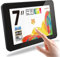 LUCKFOX DSI Capacitive 7 inch Touch Screen with Case Support 3D Printing for Raspberry Pi Screen 800x480 Pixels 170°Wide Viewing Angle for Raspberry Pi Display IPS Screen for Core3566, VisionFive2