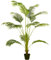 HOMCOM Palmier Artificiel Arbre Artificiel Hauteur 170 cm Plante Artificielle Tropicale avec 11 Grandes Feuilles Grand réalisme en Plastique Pot Inclus Vert