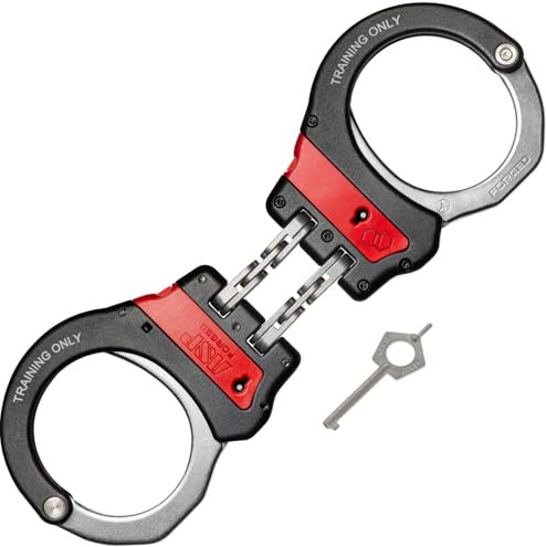 ASP Ultra Plus Trainingshandschellen mit Doppelverriegelung, geschmiedete Aluminium-Fesseln, professionelle Manschetten