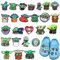 BJPERFMS Baby Yoda Schuhanstecker, 25 Stück Grogu Schuh Charms, Yoda Schuhanhänger, Grogu Anstecker Kinder, Yoda Anstecker Pin, Stecker Set, DIY Dekorative Schuhblumen, für Kinder, Jungen und Mädchen