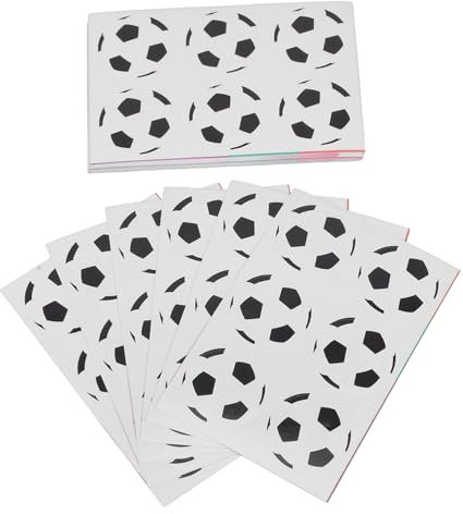 Toyvian 300stücke Fußball Aufkleber Für Scrapbooking Notebook Und Laptop Selbstklebende Wasserdichte Sticker Fans Und Dekoration