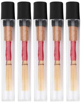5 PCS Oboe Reeds, Oboe Instrument Accessory 72mm / 2.83inch Reeds Soft Woodwind Instruments Accessories for Medium Musical