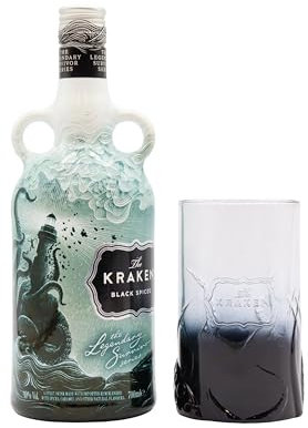 Kraken - Glass & Legendary Survivor Series - The Lighthouse Keeper Limited Edition - Rum 70cl 40% ABV (Unboxed)