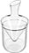 Junterone Tumbler Wine Decanter with Ice Bucket, Lead-Free, Hand Blown Crystal Wine Carafe, Rotating Rapid Sway