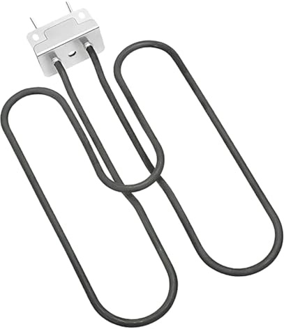 PartyKindom Elektrisches Grillheizelement Ersatz Grillelement Kompatibel Für Weber Eu-stecker
