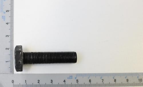 Original Scheppach Messerbefestigungsschraube für alle Benzin Rasenmäher | Ersatzteil SW17 3/8- 24UNFx45mm | Messerbefestigung passsend MS161-46, MS225-53(E), MS173-51(E), MP132-40, MS225-56(E) etc.