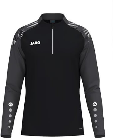 JAKO Ziptop Sonic – Sportpullover für Kinder, dynamischer Trainingspullover für Sport und Freizeit im modernen Look