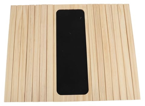XZXCVN Sofa Armrest Tray Wood, Anti Slip Couch Arm Table for Snacks and Drinks - Sturdy Construction, Easy to Clean, Ideal for Living Room and Relaxation