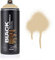 Montana Black Spray Paint, Matt Finish, 400ml Can, Colour: BLK8010 - Sand