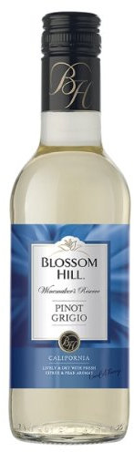 Blossom Hill Pinot Grigio White Wine Miniature - 18.75cl 12 Bottle Pack
