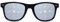 GloFX Ultimate Beugungsbrille – 3D-Prisma-Regenbogeneffekt – Edm, Konzert, Rave-Zubehör, Musikfestival Essential (schwarzer Rahmen – verspiegelte geometrische Beugung)