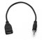 Câble Jack 3.5mm St o Audio Mâle Vers USB 2.0 Femelle Adaptateur (21 cm)