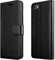 iCatchy For iPhone SE 2022 Case 2020 Case, 8 7 Leather Wallet Book Flip Folio Stand View Compatible with se 2022/2020 Phone Cover (Black)
