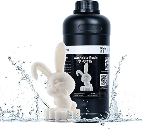 NOVA3D UV Resin Wasser waschbar 405nm 3D Harz für LCD/SLA Drucker 1000g, Weiß