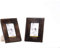 Penguin Home Portrait und Landschaft Orientierung 2 Foto-Rahmen-Set, 8-Inch Länge x 6-Inch Höhe, Verbranntes Braun, 20 x 15 cm, 3572
