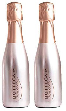 Bottega Rose Gold Spumante Brut Mini 20cl 11% ABV (Case of 2)