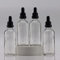 YIZHAO Flacon Compte Gouttes 100ml, Transparent Flacon Huile Essentielle Vide avec Pipette Verre, pour Huile Essentielle, Aromathérapie, Laboratoire, Massage, Cosmétique, Voyage - 4 Pcs