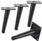 TCHOSUZ 12 inch / 30cm Metal Furniture Legs, Pack of 4 Mid Century Modern Oblique Tapered Replacement Feet for Home DIY Projects Table Sofa Couch Chair