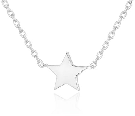 Philip Jones Silver Plated Star Necklace