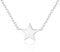 Philip Jones Silver Plated Star Necklace