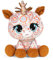 GUND P.Lushes Designer Fashion Pets Sally Mustang Einhorn Premium Stofftier Soft Plüsch Paisley 15,2 cm