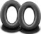 SOULWIT Protein Leather Replacement Ear Pads for Bose Aviation X A10/A20 Headset, EarPads Cushions with High-Density Noise Isolation Foam (Black)