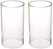 Glass Hurricane Candle Holder, Glass Candle Chimney Replacement Open Ended Hurricane Glass Cylinder 8.5 cm x 15.2 cm