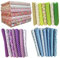 7 Stück Stoffe zum Nähen,DIY Stoffreste Baumwolle,Baumwollstoff Patchwork Stoffpaket für Kleidung, Bettwäsche, Vorhänge, Puppen, Handtaschen (Pink+Grün+Lila+Blau, 50 * 50cm)