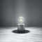 famlights Tischleuchte Nachttischlampe & Tischlampe Sami in Grau industrielle SALGADO E27 Beton Wohnzimmer Schlafzimmer | 1-flammig