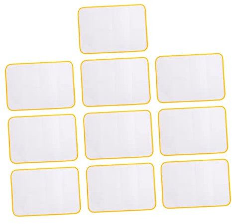 Homoyoyo 10pcs Iron Insulation Cloth Heat Protection Mat for Ironing Boards Ironing Pad Mesh Cloth for Quilting Supplies Random Color