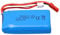 VGEBY RC Helicopter Battery, 7.4V 850mAh Lithium Battery Stable Performance Professional Remote Control Aircraft Battery with JST Red Plug For WLtoys V912 V262 V333 V353 BQ202