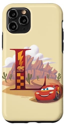 iPhone 11 Pro Disney & Pixar Alphabet Monogram Letter L Lightning McQueen Case