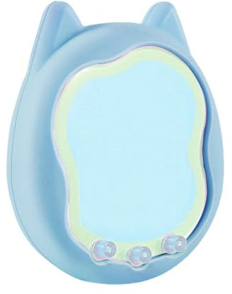 1 Set für Tamagotchi-Hülle, Displayschutzfolie und farbige Kette, Ersatzhülle, weich, kratzfest, niedlich, Silikon
